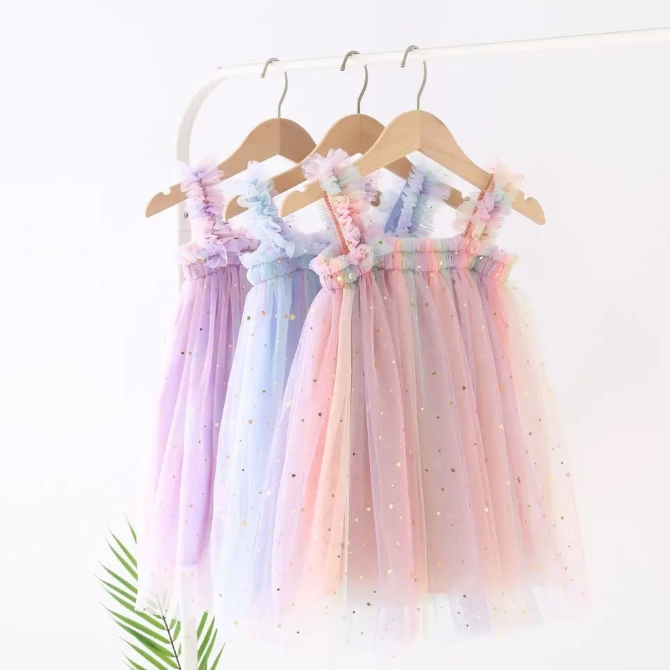Vestido Moon Stars Pastel