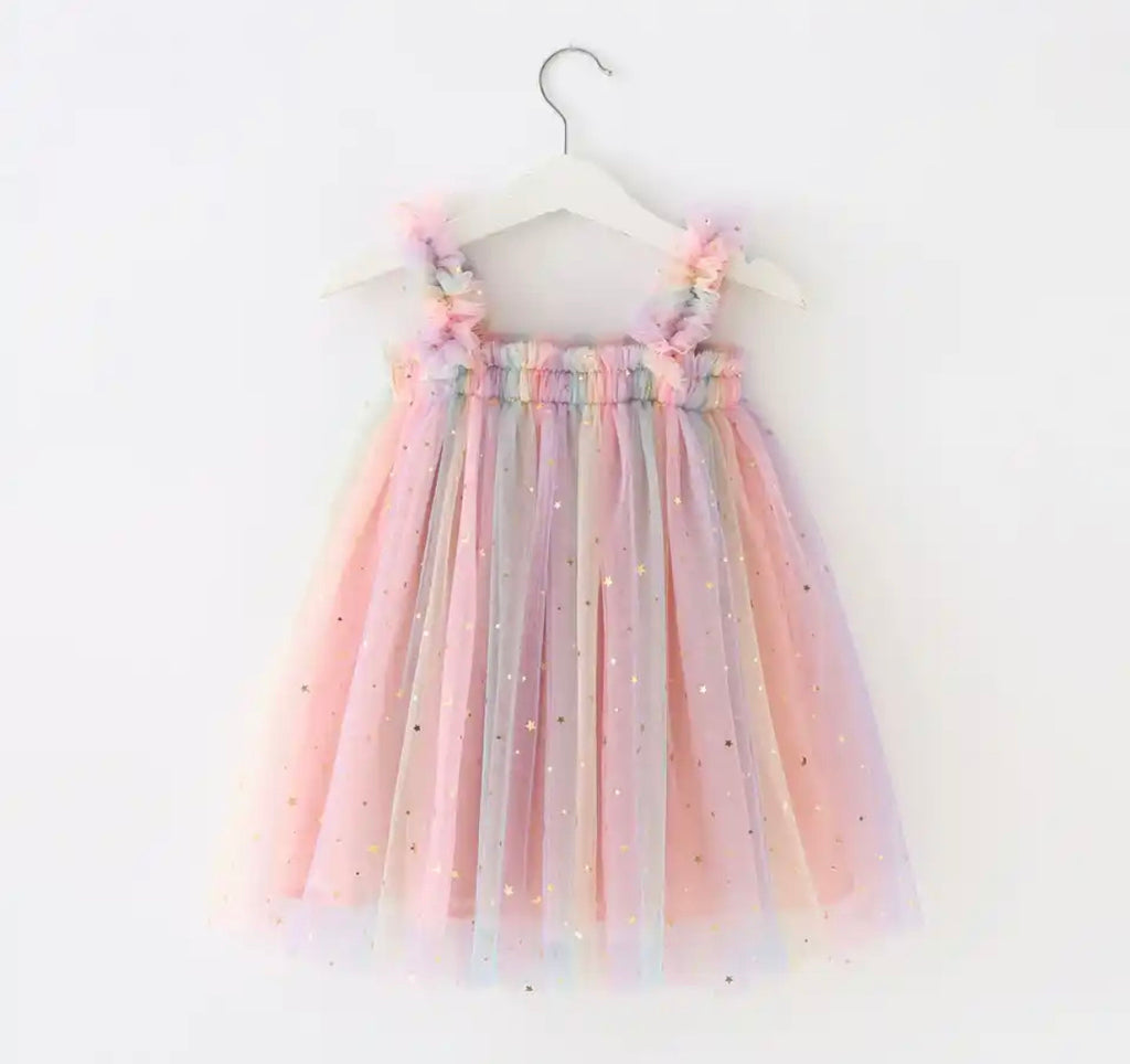 Vestido Moon Stars Pastel