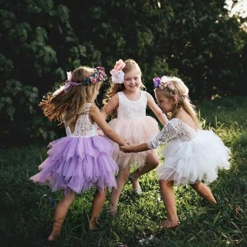 Vestido Tul Princess Blanco