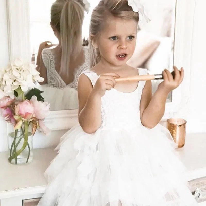 Vestido Tul Princess Blanco