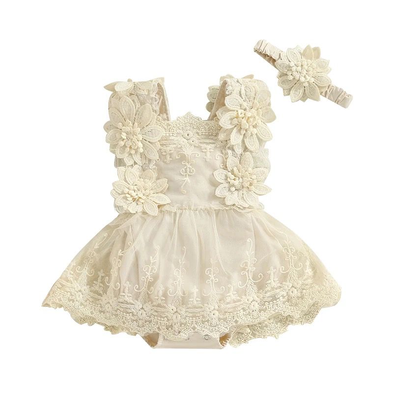 Vestido New Romantic Beige