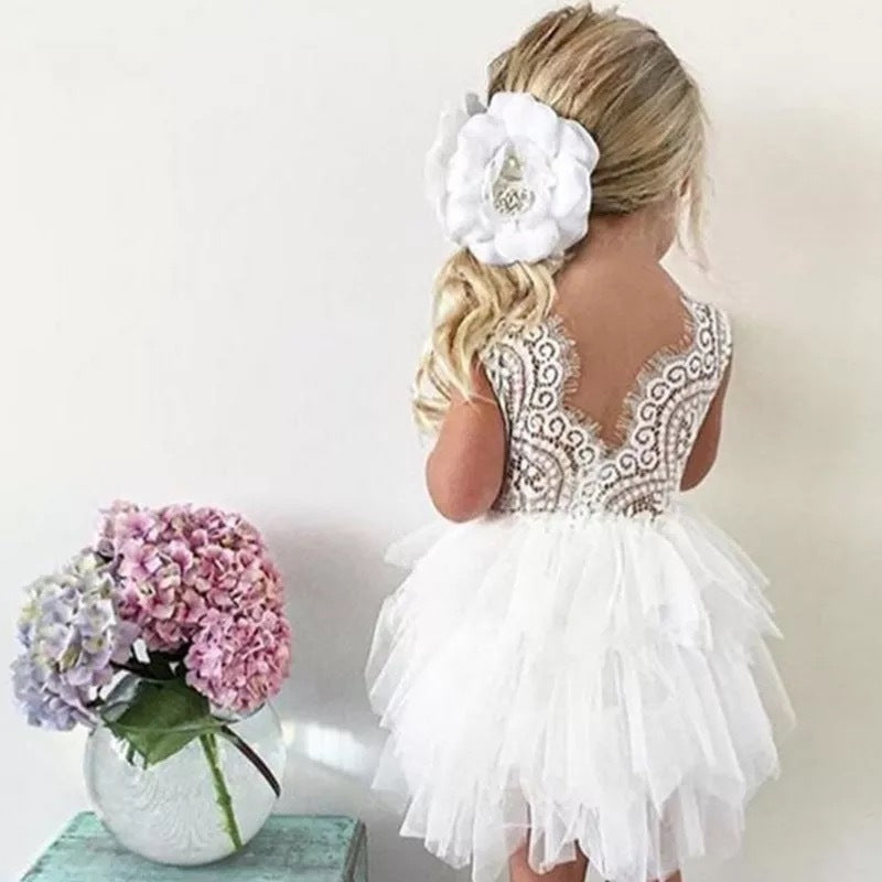 Vestido Tul Princess Blanco