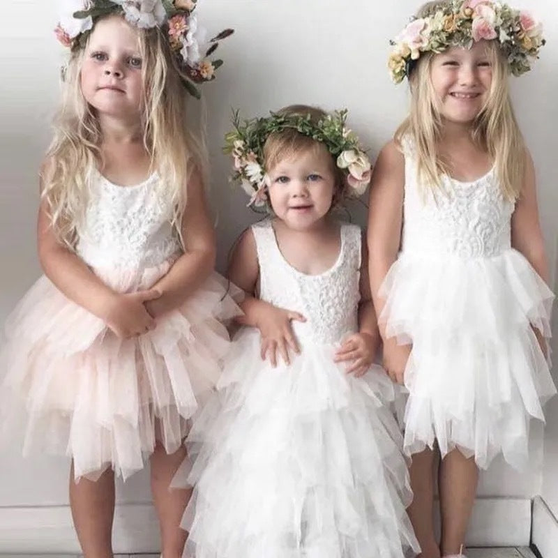 Vestido Tul Princess Soft Pink