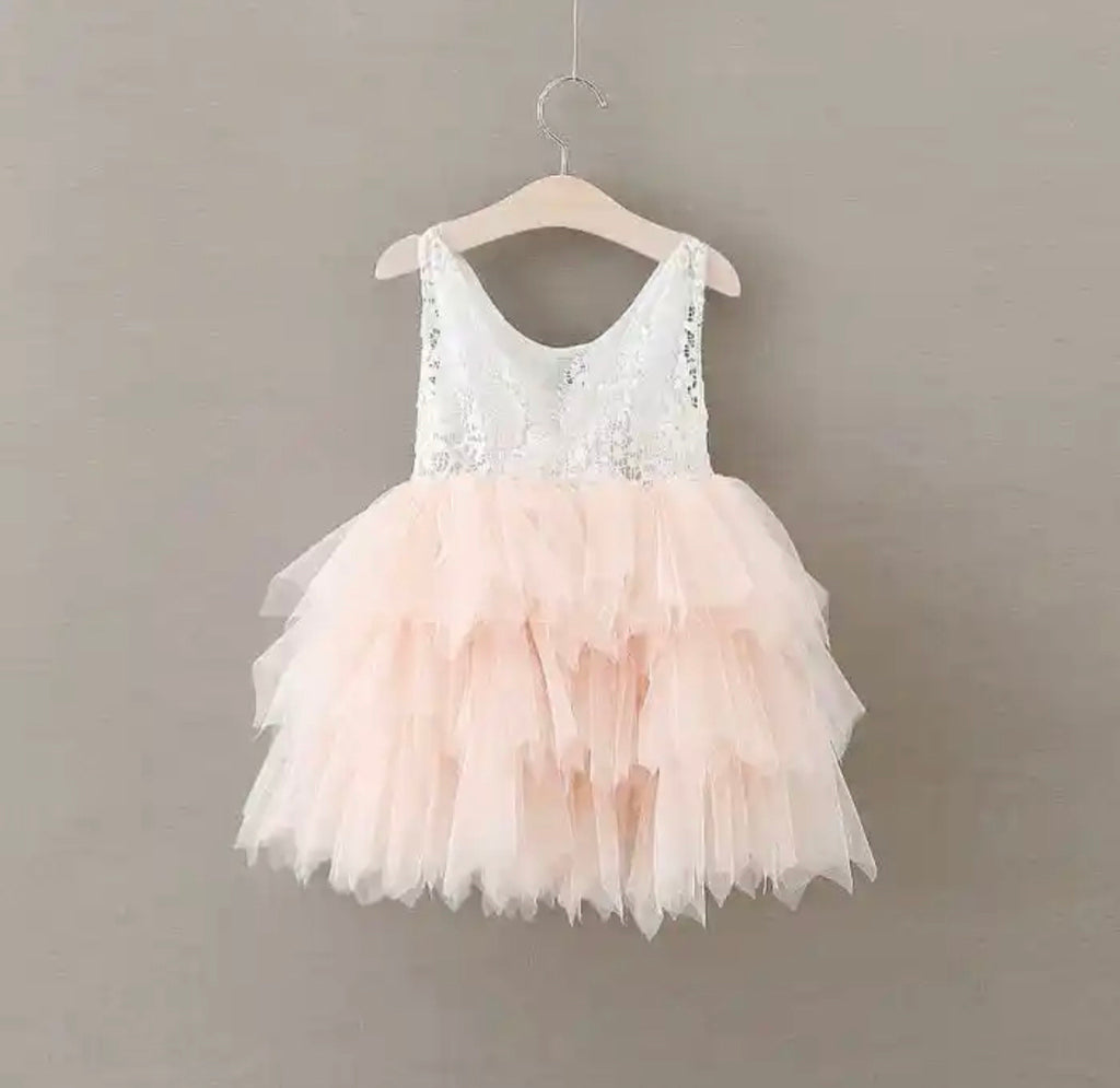 Vestido Tul Princess Soft Pink
