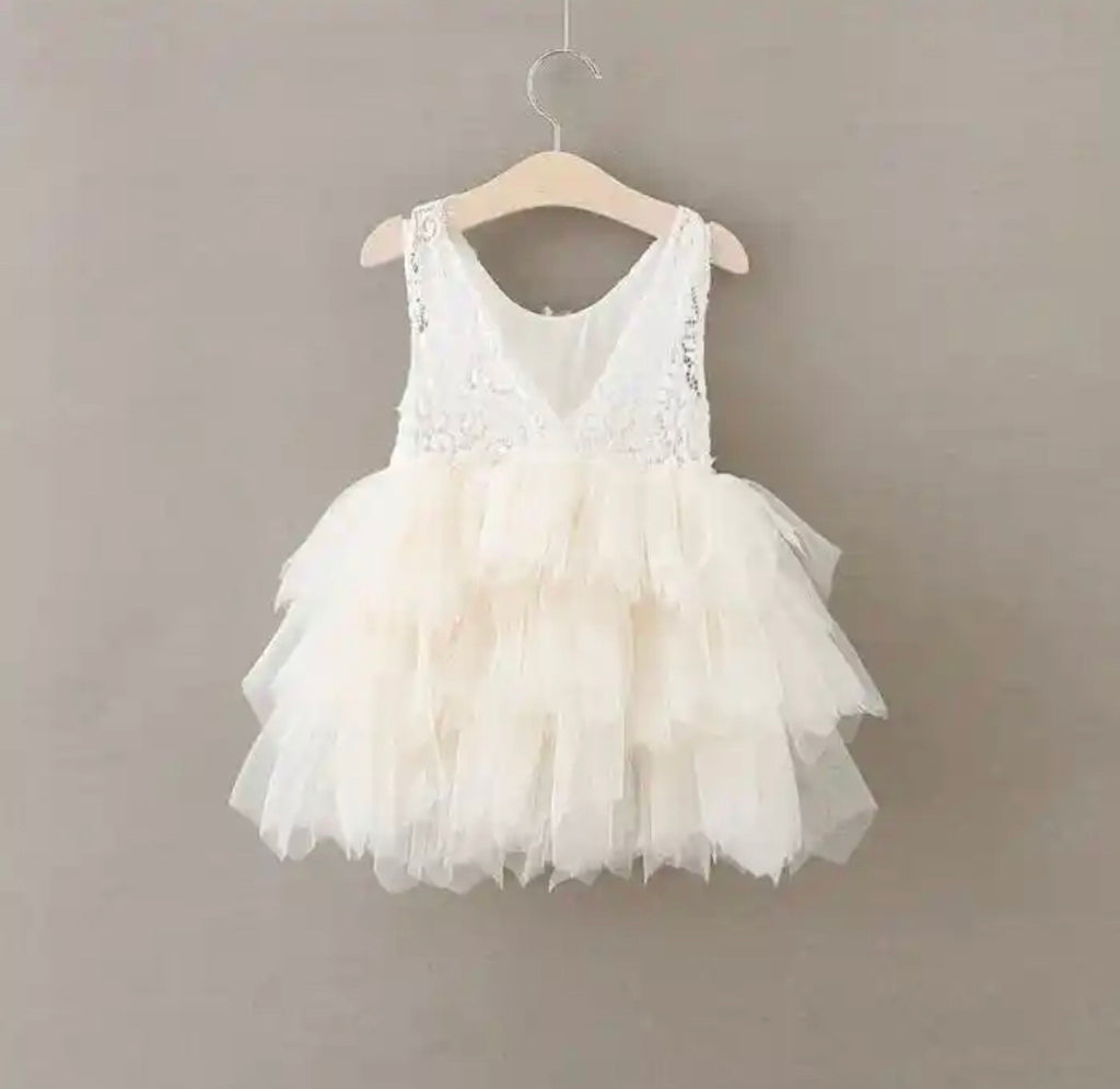 Vestido Tul Princess Blanco