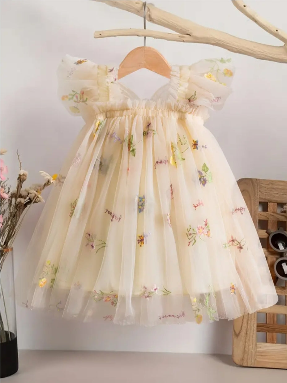 Vestido Hadas Con Alas