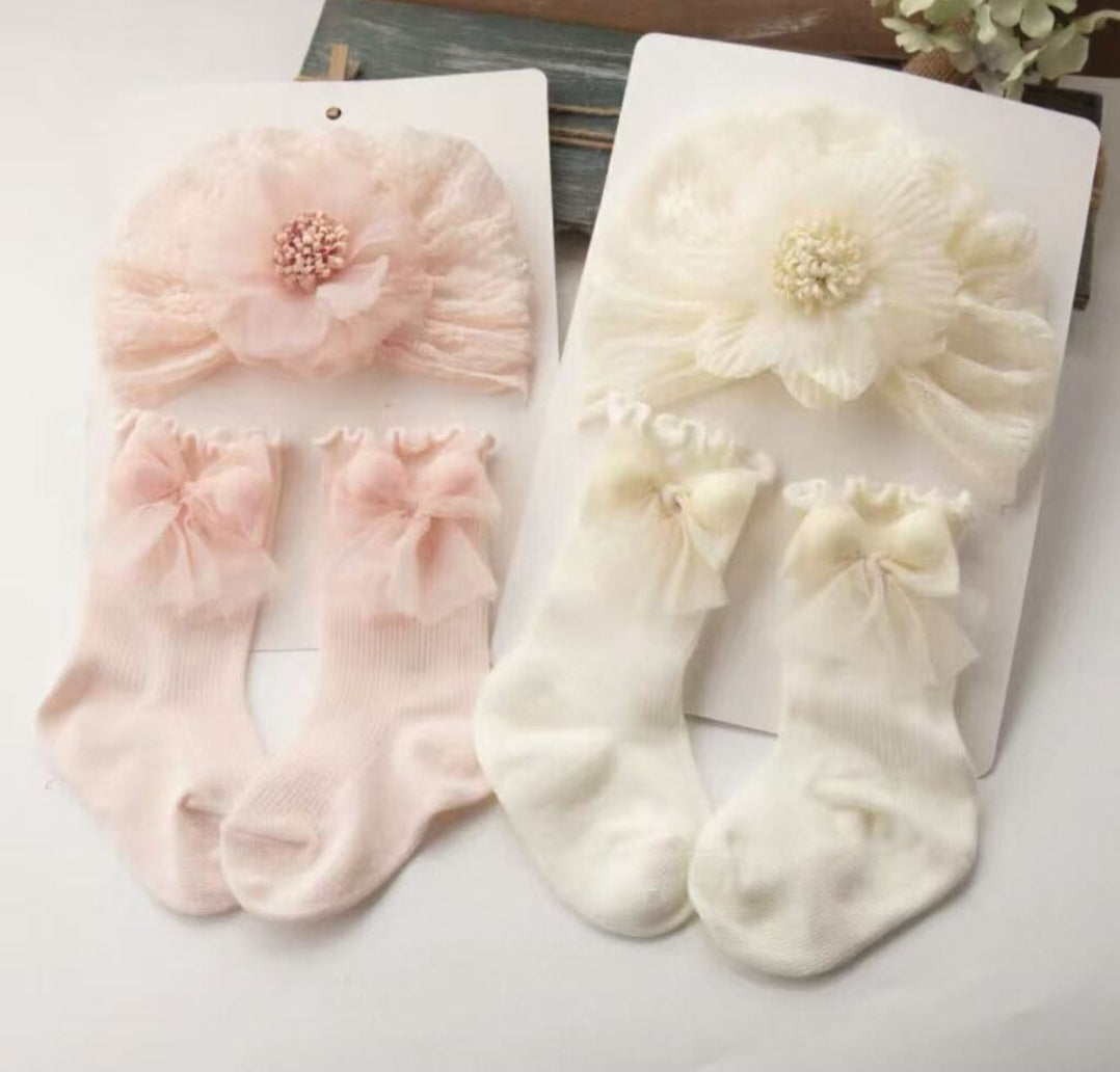 Set Capelina y Medias