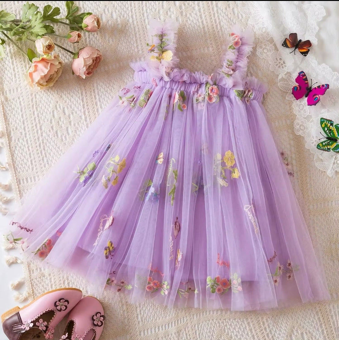 Vestido Hadas Bordado