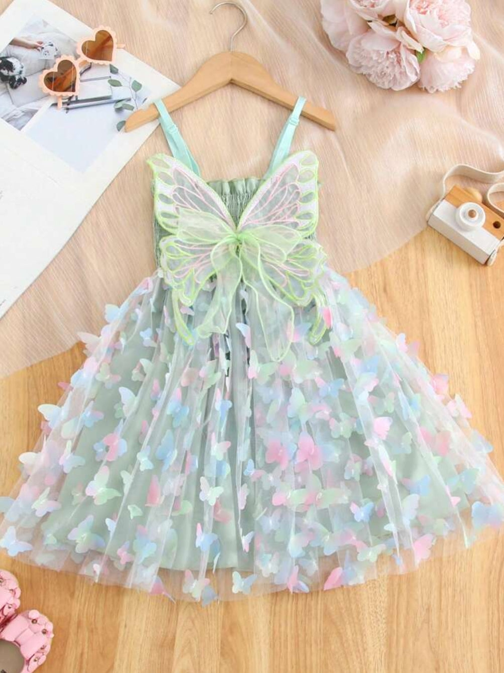 Vestido Butterfly Blooms
