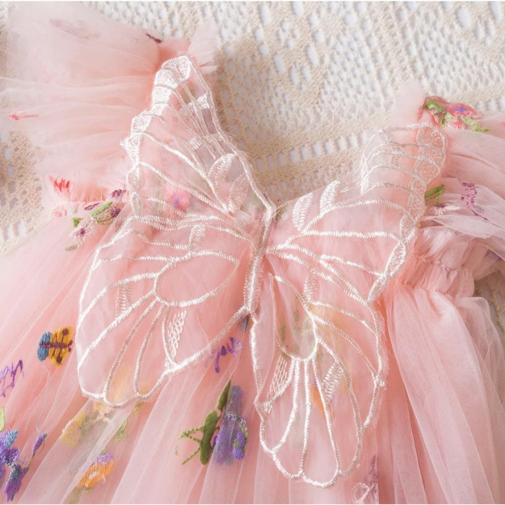 Vestido Hadas Con Alas