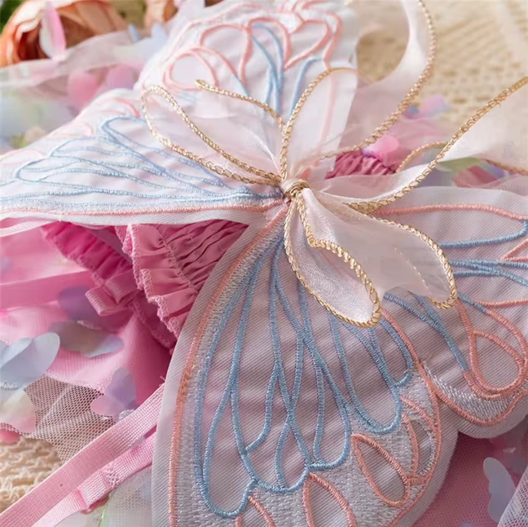 Vestido Butterfly Blooms