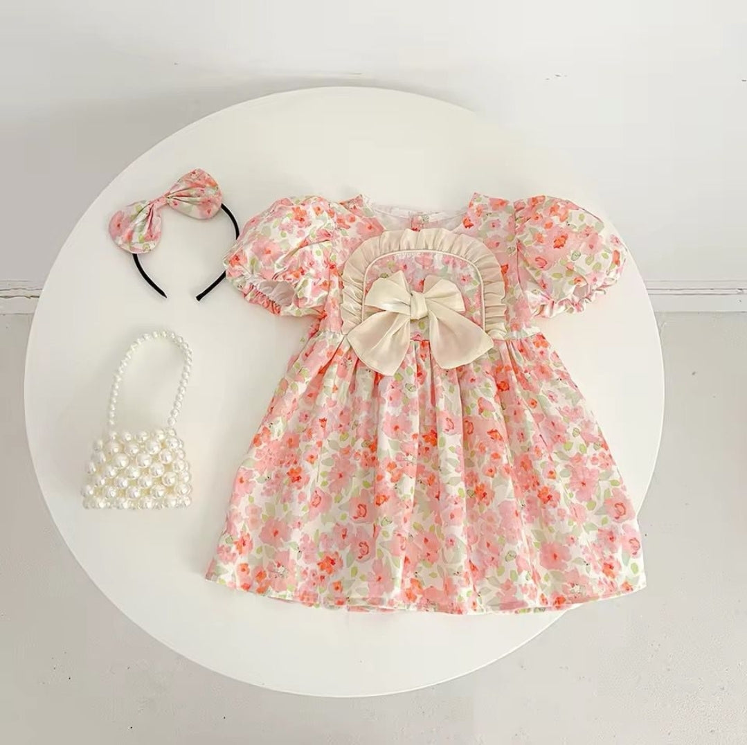 Vestido con vincha Bow II