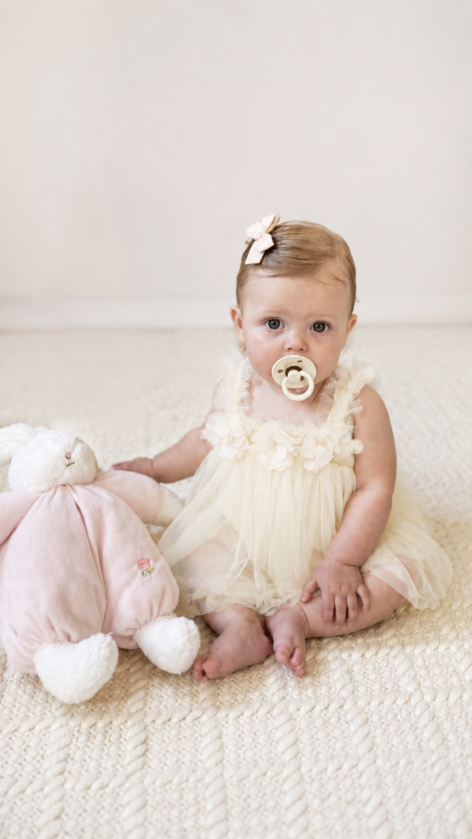 Vestido 3D Rosa Pastel