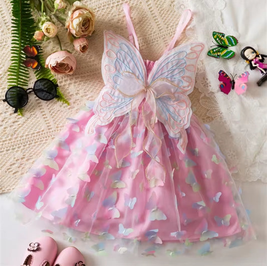 Vestido Butterfly Blooms
