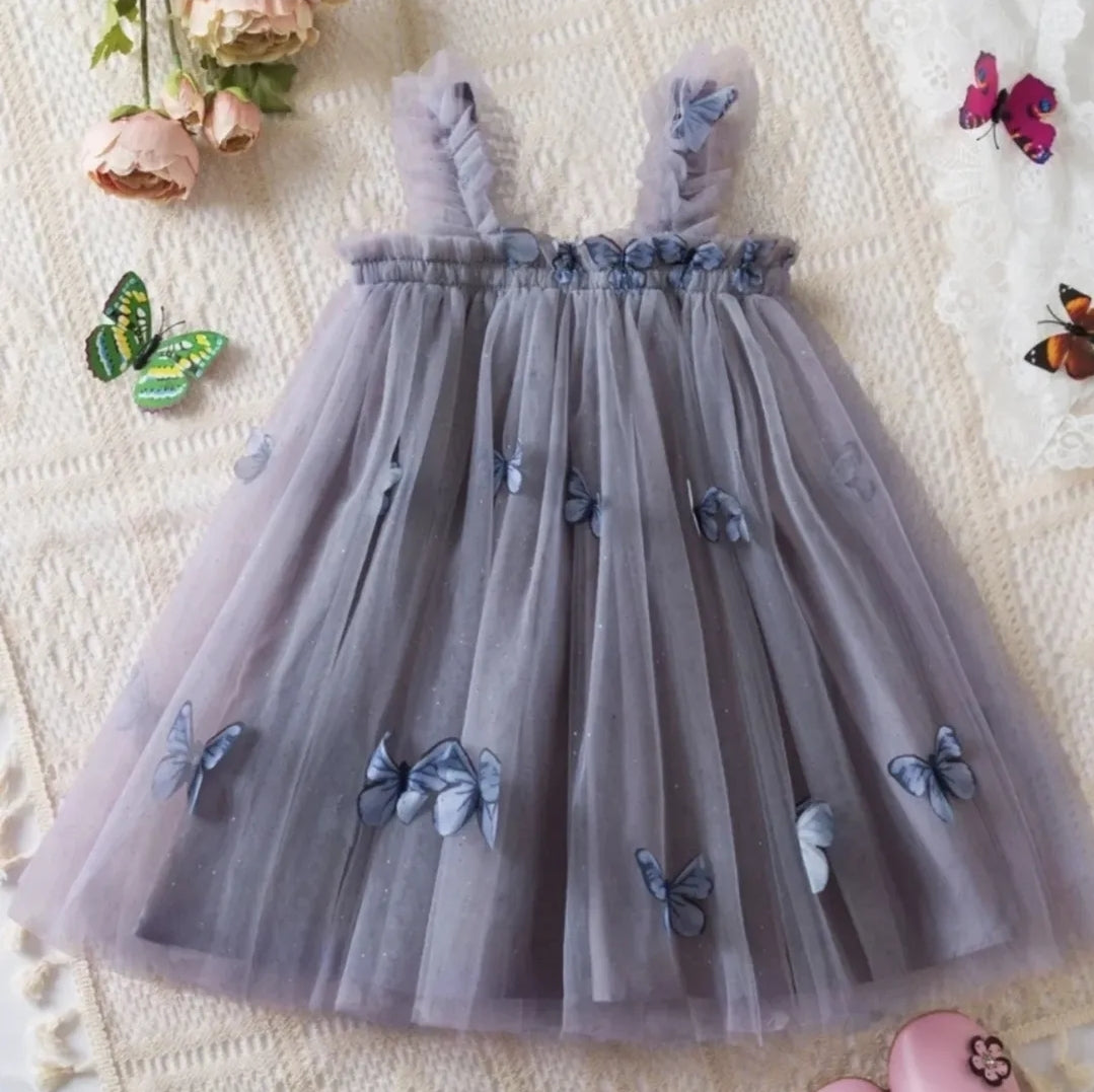 Vestido Tul Butterfly