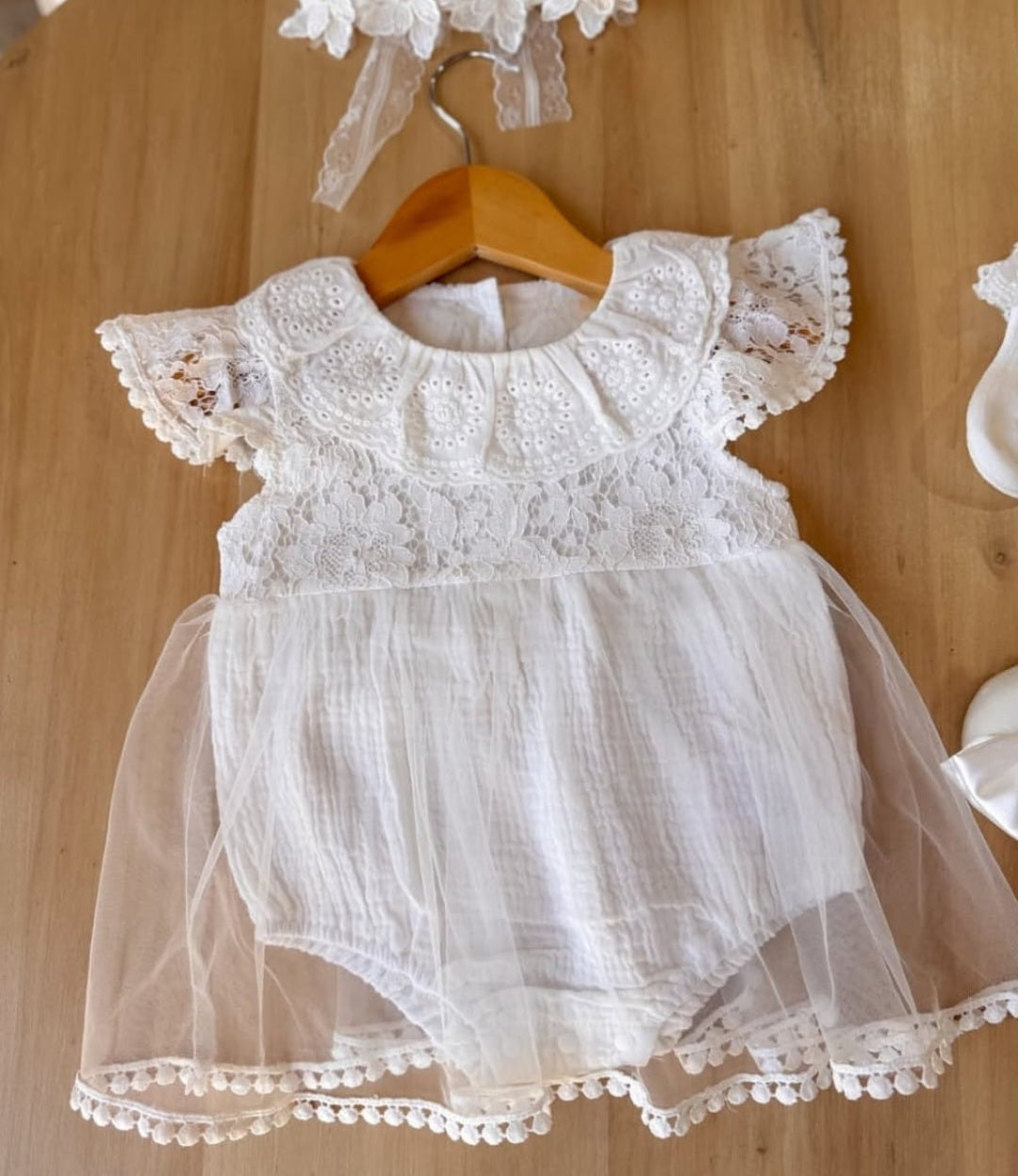 Body con Falda Pretty Blanco