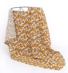 Muselina Swaddle Hojas Sunset