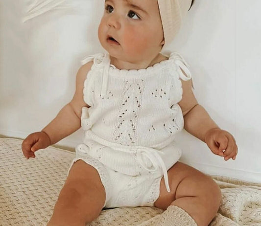 Conjunto Hilo Catalina Blanco