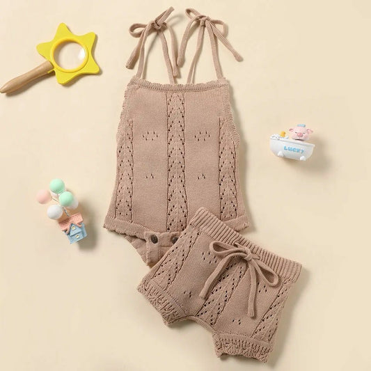 Conjunto Hilo Catalina Marron